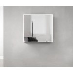 Moonlight Led Mirror Shaving Cabinet With Solid Surface stone Edge 750